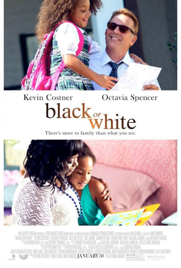Чёрное или белое / Black or White (2014) 